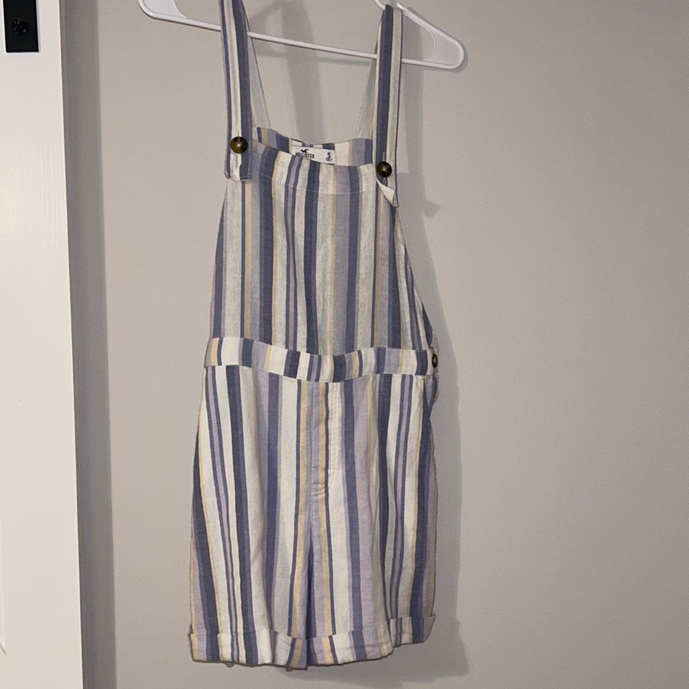 Hollister striped romper